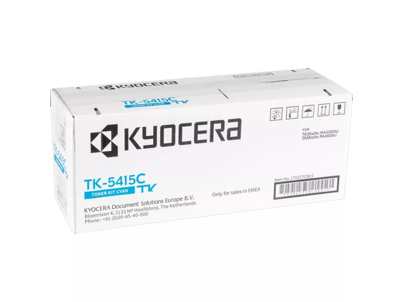 Toner Originale Kyocera TK-5415C 1T02Z7CNL0 (Ciano 13000 pagine)