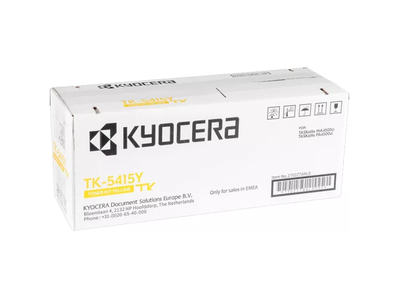 Toner Originale Kyocera TK-5415Y 1T02Z7ANL0 (Giallo 13000 pagine)