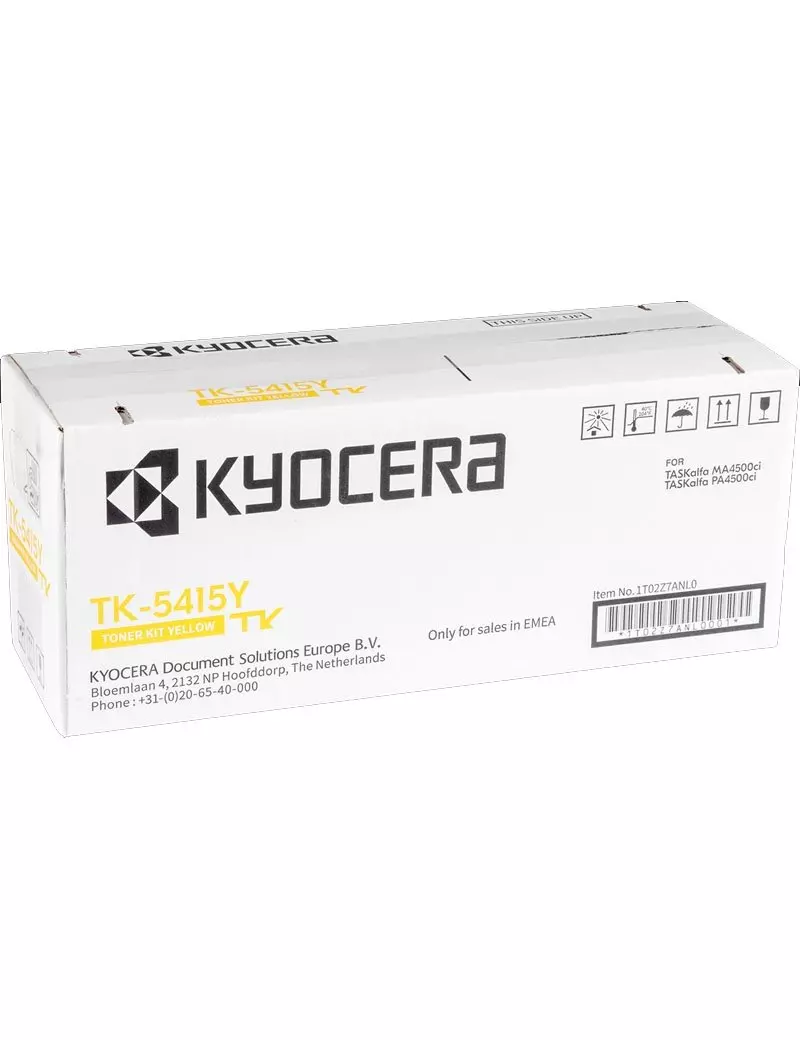 Toner Originale Kyocera TK-5415Y 1T02Z7ANL0 (Giallo 13000 pagine) Toner Originale Kyocera TK-5415Y 1T02Z7ANL0 (Giallo 13000 pagine)