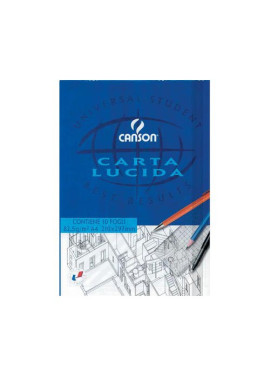 Blocco Disegno Carta Lucida Canson - A3 - 90/95 g - C200757202 (Bianco)