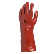 Guanti in PVC 7335 Delta Plus - Taglia 10 - PVC7335 (Rosso)