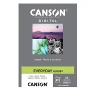 Carta Inkjet Everyday Canson - 10x15 cm - 200 g - Lucida - C33300S002 (Conf. 50)
