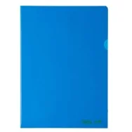 Cartellina a L PE Bio-Based Favorit - 22x30 cm - Superior Liscia - 400182394 (Blu Conf. 25)