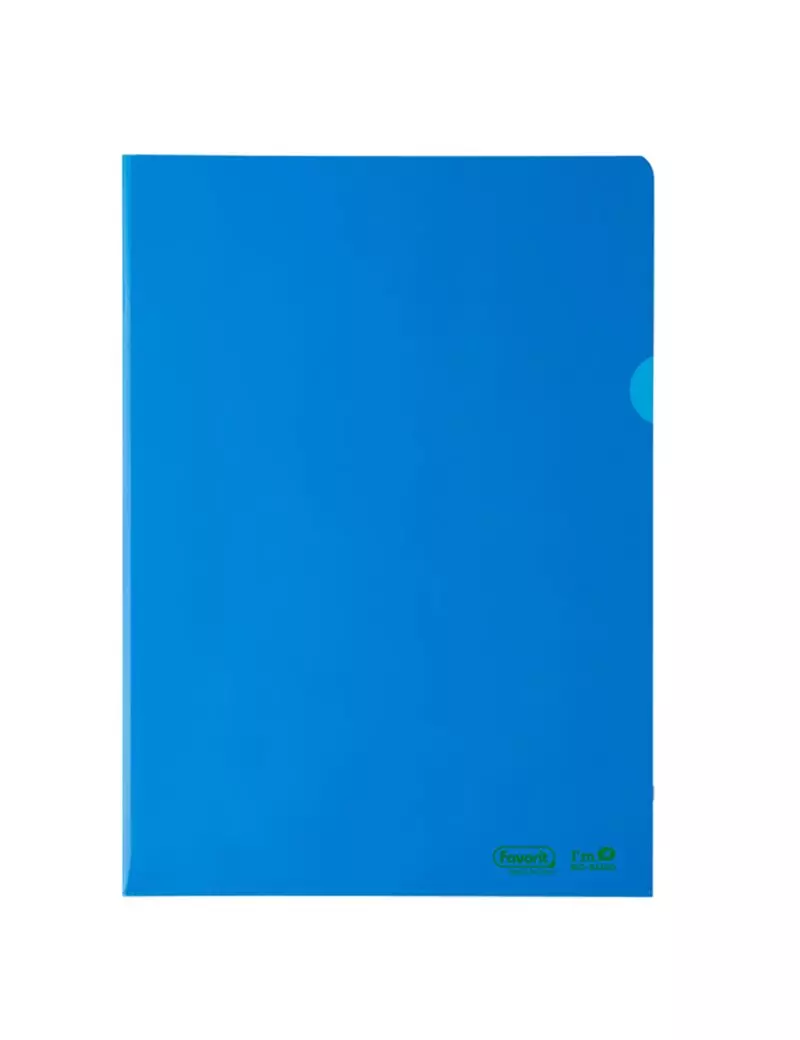 Cartellina a L PE Bio-Based Favorit - 22x30 cm - Superior Liscia - 400182394 (Blu Conf. 25) Cartellina a L PE Bio-Based Favorit - 22x30 cm - Superior Liscia - 400182394 (Blu Conf. 25)