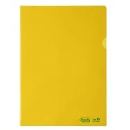 Cartellina a L PE Bio-Based Favorit - 22x30 cm - Superior Liscia - 400182393 (Giallo Conf. 25)