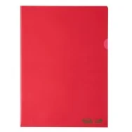 Cartellina a L PE Bio-Based Favorit - 22x30 cm - Superior Liscia - 400182395 (Rosso Conf. 25)