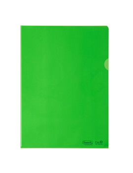 Cartellina a L PE Bio-Based Favorit - 22x30 cm - Superior Liscia - 400182396 (Verde Conf. 25)