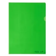 Cartellina a L PE Bio-Based Favorit - 22x30 cm - Superior Liscia - 400182396 (Verde Conf. 25)