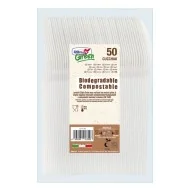 Cucchiaio in Estabio Green DOpla - 18 cm - 03905 (Avorio Conf. 50)