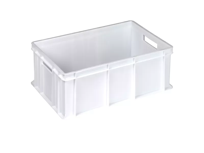 Contenitore Alimentare Europa Mobil Plastic - 60x40x22 cm - 42 Litri - 4422-N (Bianco)