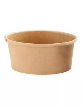 Bowl per Zuppe Monouso SignorBio - 180 ml - PBC103BIO25C (Avana Conf. 25)