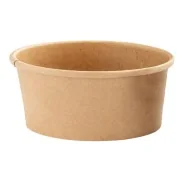 Bowl per Zuppe Monouso SignorBio - 180 ml - PBC103BIO25C (Avana Conf. 25)