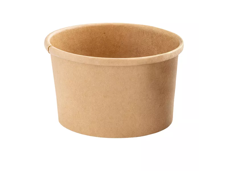 Bowl per Zuppe Monouso SignorBio - 250 ml - PBC104BIO25C (Avana Conf. 25)