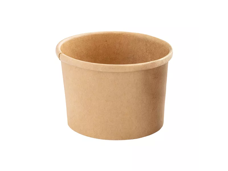 Bowl per Zuppe Monouso SignorBio - 360 ml - PBC100BIO25C (Avana Conf. 25)