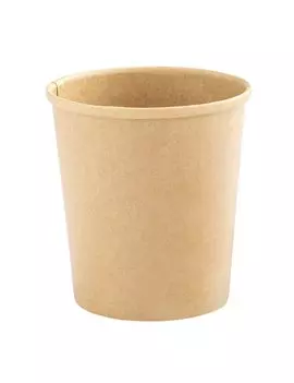 Bowl per Zuppe Monouso SignorBio - 780 ml - PBC102BIO25C (Avana Conf. 25)