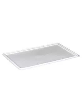 Coperchio per Contenitore Alimentare Europa Mobil Plastic - 60x40x2 cm - 4400-N (Bianco)