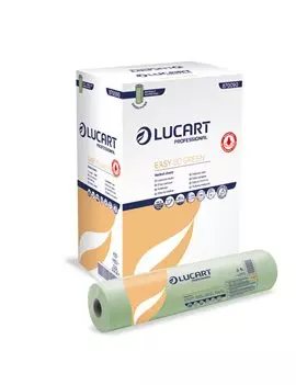 Lenzuolino Medico Easy 80 Green Lucart - 59 cm x 80 m - 870090J (Verde)