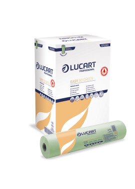 Lenzuolino Medico Easy 80 Green Lucart - 59 cm x 80 m - 870090J (Verde)