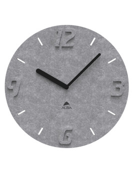 Orologio da Parete Effetto 3D Alba - 30 cm - HORPET G (Grigio)