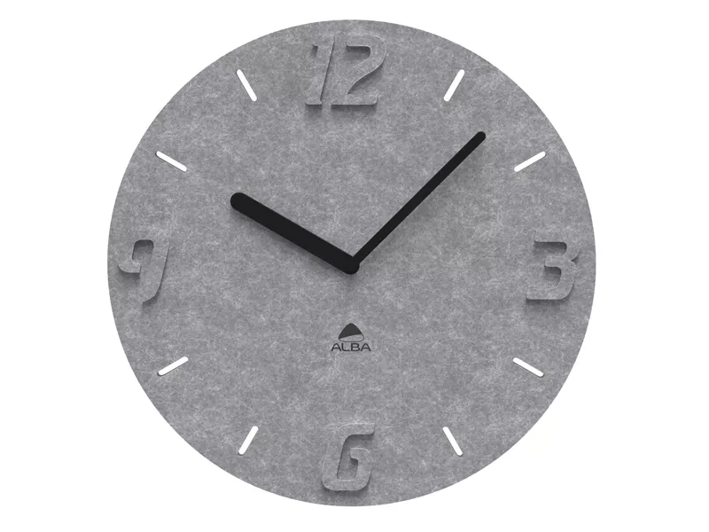 Orologio da Parete Effetto 3D Alba - 30 cm - HORPET G (Grigio)