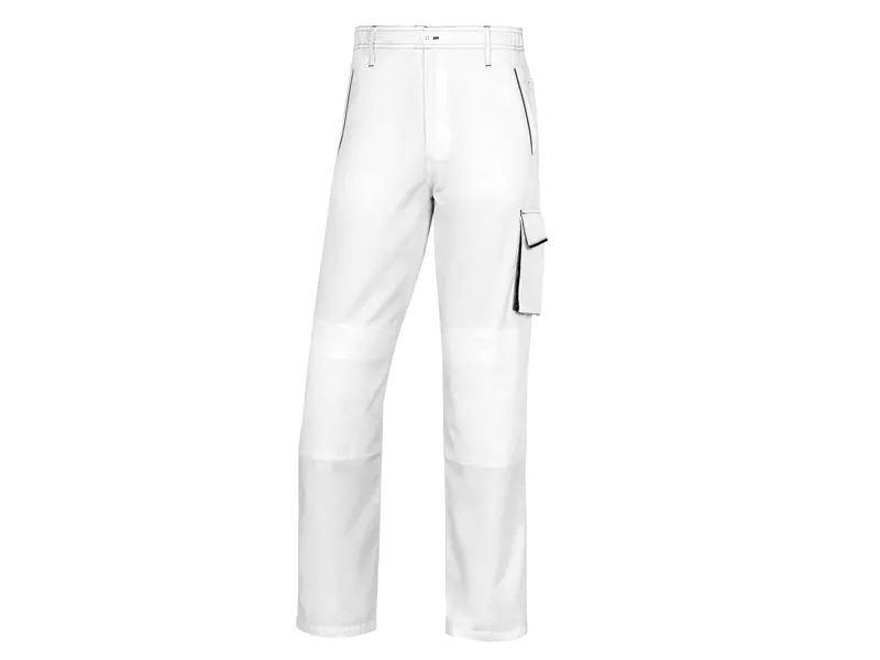 Pantalone da Lavoro Panostyle Delta Plus - Taglia XXL - M6PANBCXX (Bianco e Grigio)