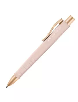 Penna a Sfera a Scatto Poly Ball Faber Castell - 0,7 mm - 241187 (Pale Rose)