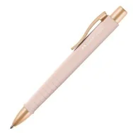 Penna a Sfera a Scatto Poly Ball Faber Castell - 0,7 mm - 241187 (Pale Rose)