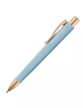 Penna a Sfera a Scatto Poly Ball Faber Castell - 0,7 mm - 241186 (Sky Blue)