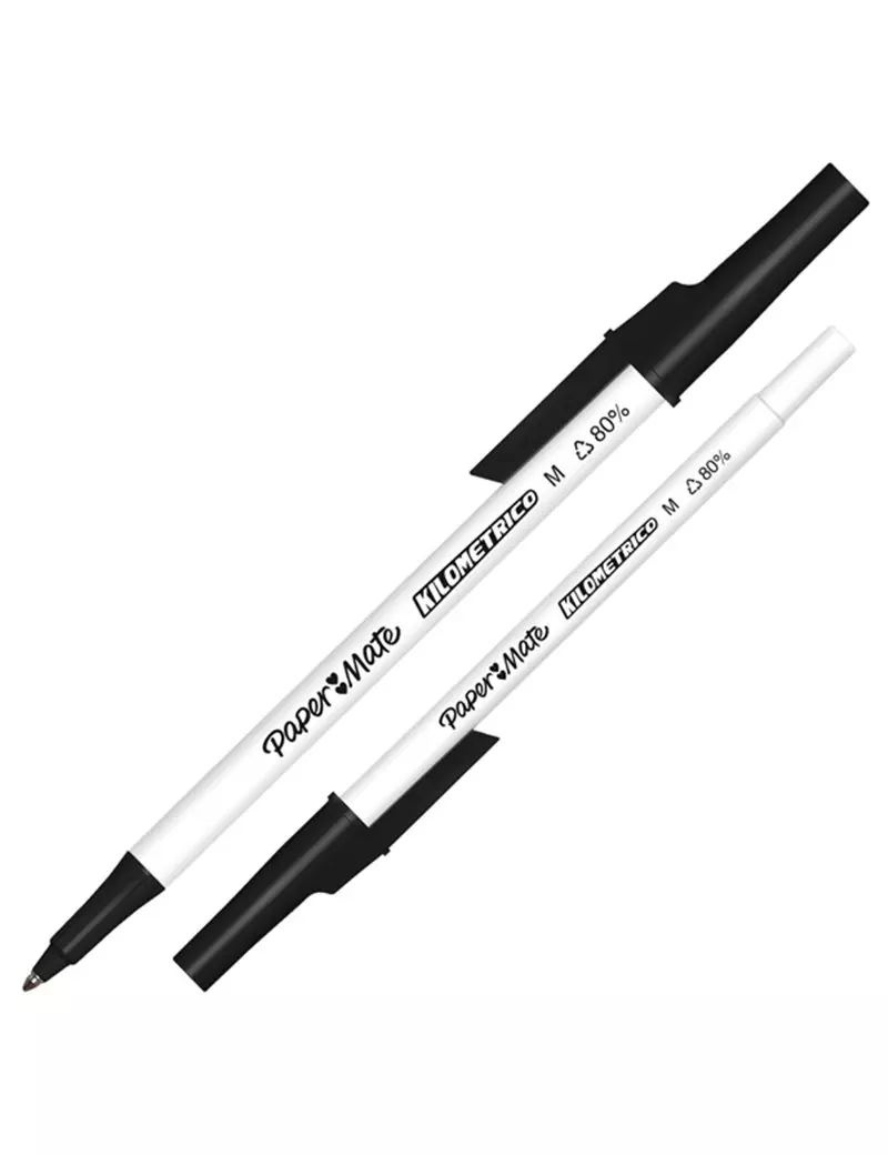 Penna a Sfera Kilometrico Paper Mate - 1 mm - 2187701 (Nero Conf. 50) Penna a Sfera Kilometrico Paper Mate - 1 mm - 2187701 (Nero Conf. 50)
