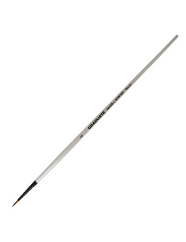 Pennello Sintetico Graduate Daler-Rowney - Punta Tonda - n. 4 - Manico Lungo - D212161004 (Conf. 3)