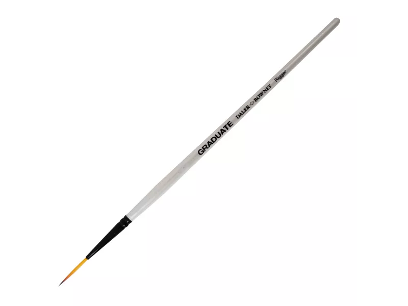 Pennello Sintetico Graduate Daler-Rowney - Punta Lunga - n. 3 - Manico Corto - D212130003 (Conf. 3)