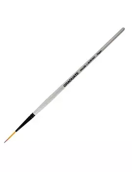 Pennello Sintetico Graduate Daler-Rowney - Punta Lunga - n. 2 - Manico Corto - D212130002 (Conf. 3)