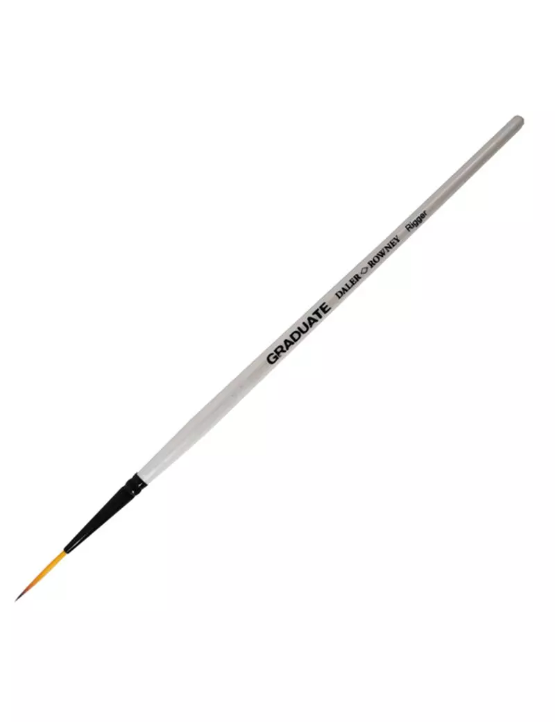 Pennello Sintetico Graduate Daler-Rowney - Punta Lunga - n. 2 - Manico Corto - D212130002 (Conf. 3) Pennello Sintetico Graduate Daler-Rowney - Punta Lunga - n. 2 - Manico Corto - D212130002 (Conf. 3)