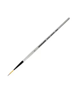 Pennello Sintetico Graduate Daler-Rowney - Punta Lunga - n. 1 - Manico Corto - D212130001 (Conf. 3)