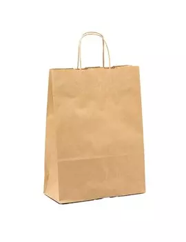 Shopper in Carta Biokraft Mainetti Bags - 54x14x45 cm - 067105 (Avana Conf. 25)
