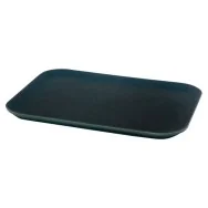 Vassoio Antiscivolo in Polipropilene Leone - 25x35 cm - T5020 (Nero)