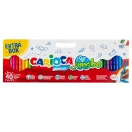 Pennarelli Jumbo Carioca - Punta Maxi - 41258 (Assortiti Conf. 40)