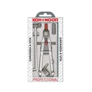 Compasso Balaustrone Koh-i-noor - L 170/300 mm - H91148N (Argento)