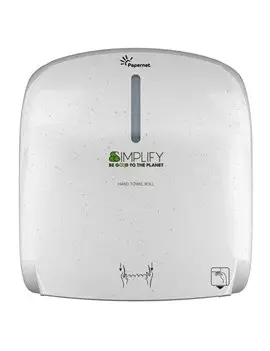 Dispenser per Asciugamani Piegati a Z e W Simplify Papernet - 33,6x10,8x29 cm - 421336 (White Wood)