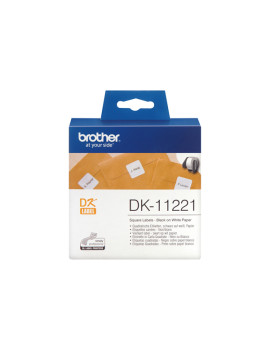 Etichette Originali Brother DK-11221 - 23x23 mm (Conf. 1000)