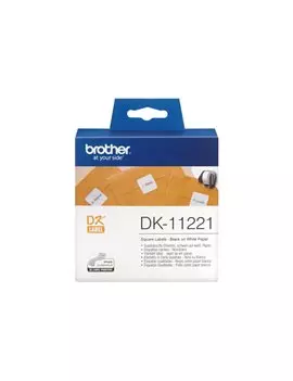 Etichette Originali Brother DK-11221 - 23x23 mm (Conf. 1000)