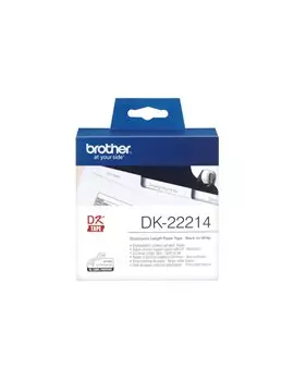 Etichette Originali Brother DK-22214 - 12 mm x 30,48 m