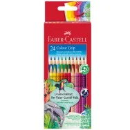 Matite Colorate Colour Grip Faber Castell - 112424 (Assortiti Conf. 24)
