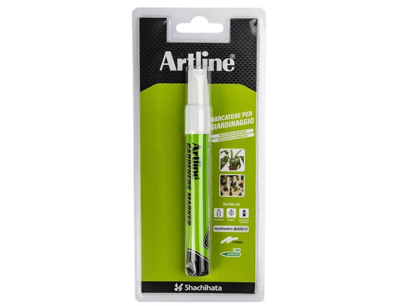 Marcatore Permanente Gardeners Artline - Punta Tonda - 2,3 mm - A 84013404 (Bianco) Marcatore Permanente Gardeners Artline - Punta Tonda - 2,3 mm - A 84013404 (Bianco)