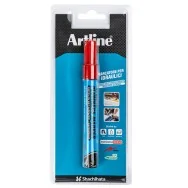 Marcatore Permanente Plumbers Artline - Punta Tonda - 0,4-1 mm - A 84013466 (Rosso)