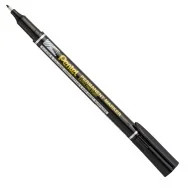 Marcatore Permanente NF450 Pentel - Punta Extra Fine - 0,6 mm - NF450-A (Nero Conf. 12)