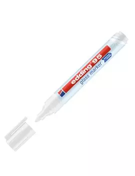 Marcatore per Vetro Glass Marker E95 Edding - Punta Tonda - 1,5-3 mm - 4-95049 (Bianco)