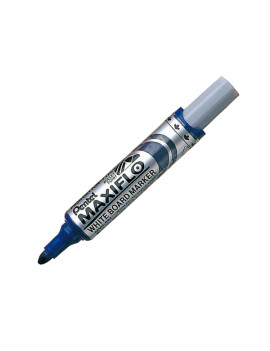 Marcatore per Lavagne Maxiflo Pentel - Punta Tonda - 6 mm - MWL5M-C (Blu Conf. 12)