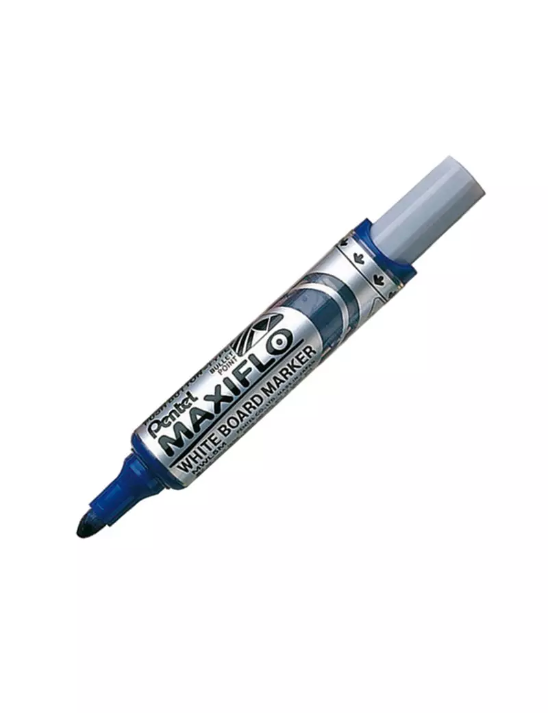 Marcatore per Lavagne Maxiflo Pentel - Punta Tonda - 6 mm - MWL5M-C (Blu Conf. 12) Marcatore per Lavagne Maxiflo Pentel - Punta Tonda - 6 mm - MWL5M-C (Blu Conf. 12)