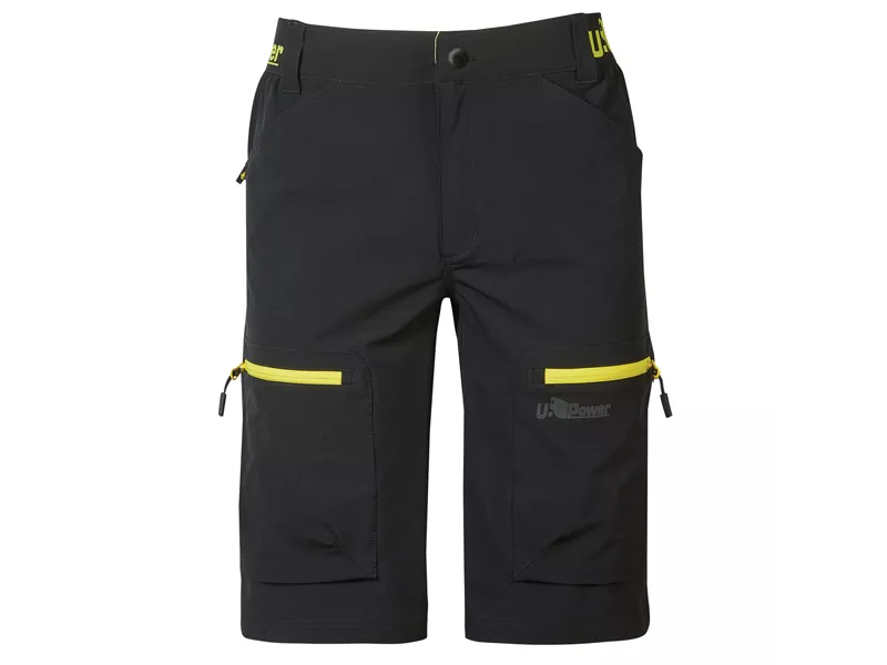 Bermuda da Lavoro Ares U-Power - Taglia L - FU280BC-L (Nero e Giallo)
